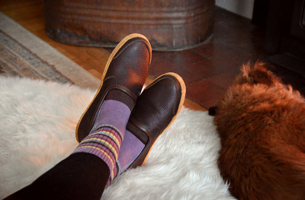 Vermont House Shoes: Loafer - Chocolate