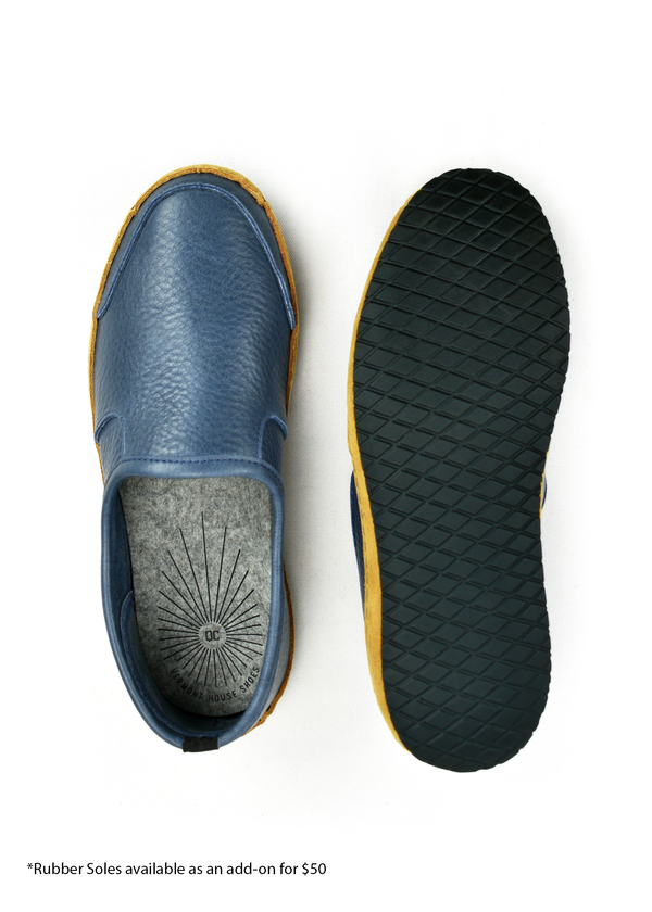 Vermont House Shoes: Loafer - Cobalt