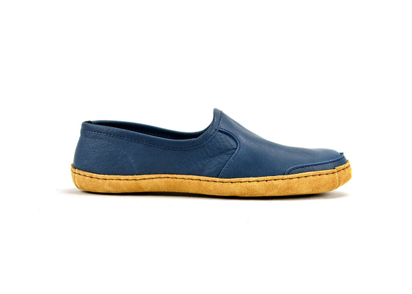 Vermont House Shoes: Loafer - Cobalt - side view