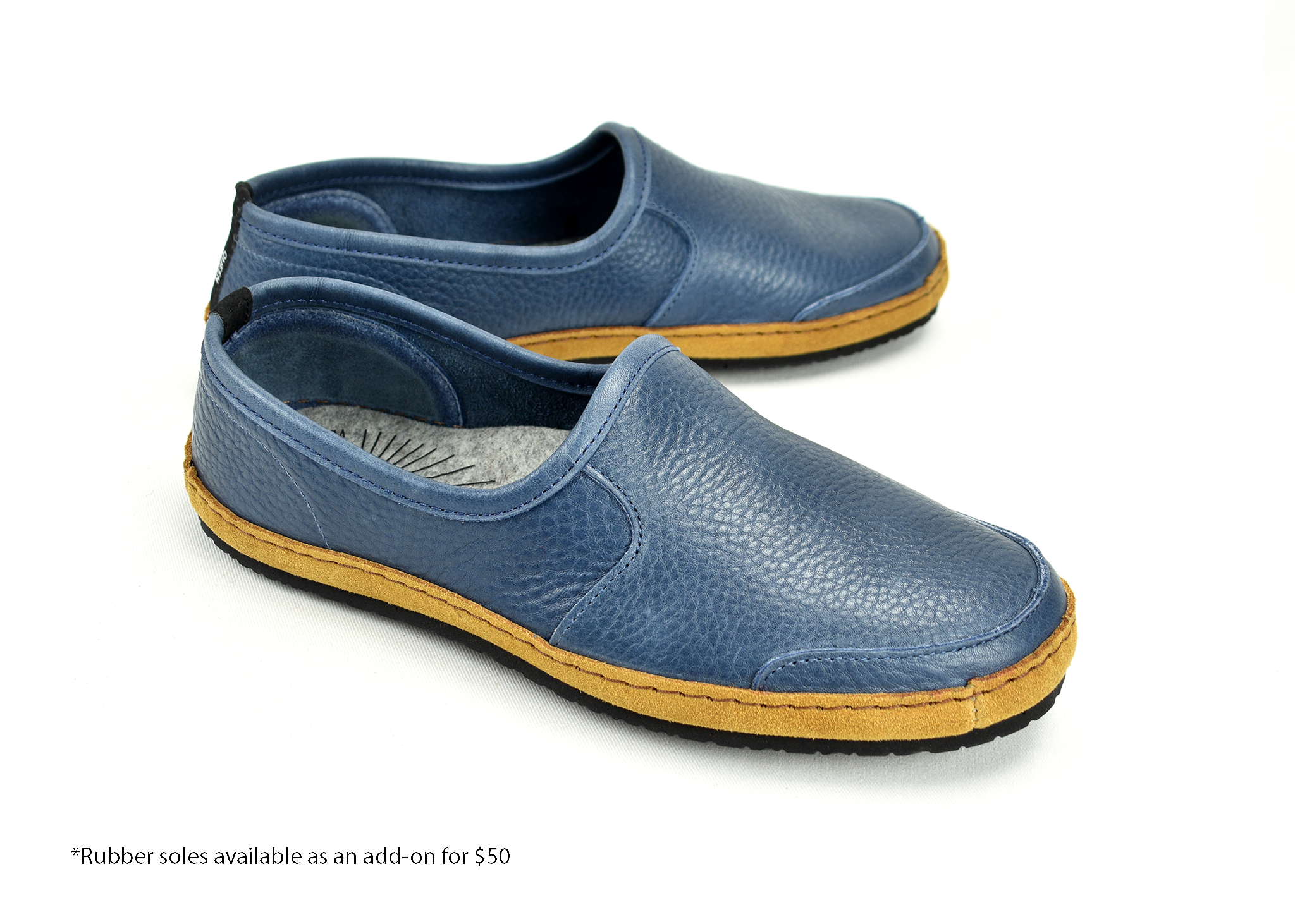 Blue 2025 rubber shoes